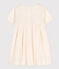 Robe en popeline enfant fille écru AVALANCHE