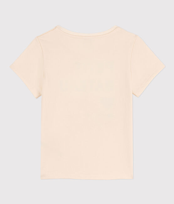 Tee-shirt imprimé manches courtes enfant fille bleu AVALANCHE/blanc PERSE