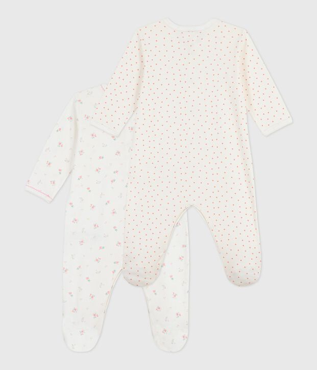 Lot de pyjamas b&eacute;b&eacute; en coton imprim&eacute; multicouleur