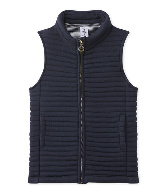 Blouson sans manches mixte bleu SMOKING