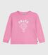Tee-shirt enfant manches longues en coton imprimé