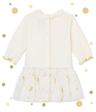 Robe Tulle Bebe Fille Marshmallow Multico Petit Bateau Robe Tulle Bebe Fille Marshmallow Multico Petit Bateau