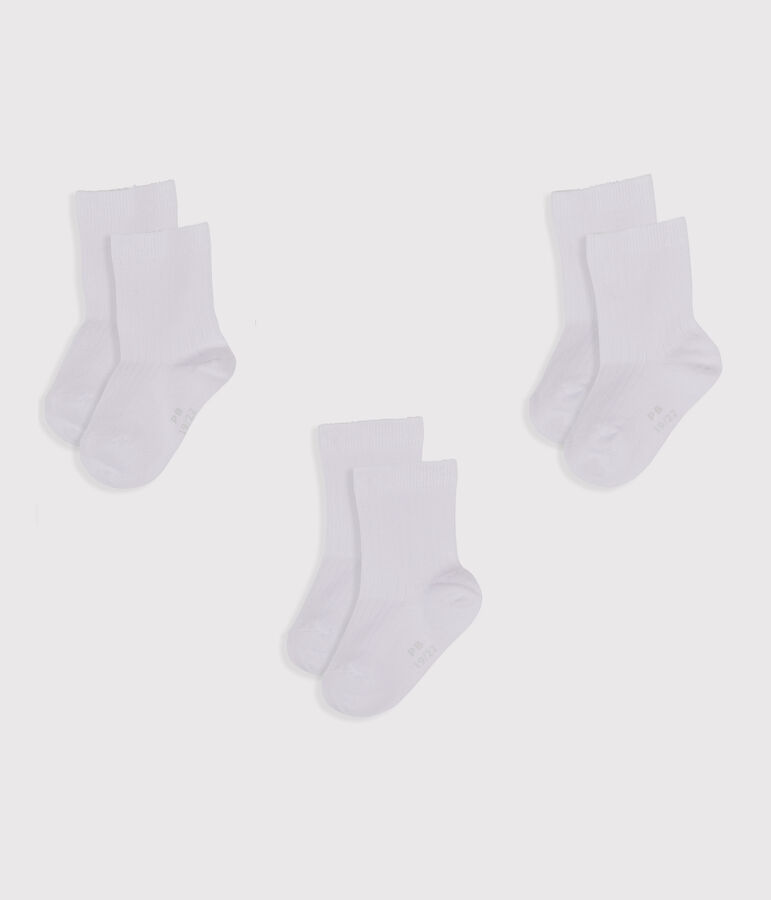 Lot de 3 paires de chaussettes b&eacute;b&eacute; multicouleur