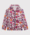 Coupe-Vent anti-UV UPF 50+ enfant fille rose PATIENCE/blanc MULTICO