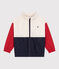 Coupe-vent enfant avec capuche rétractable blanc AVALANCHE/ MULTICO