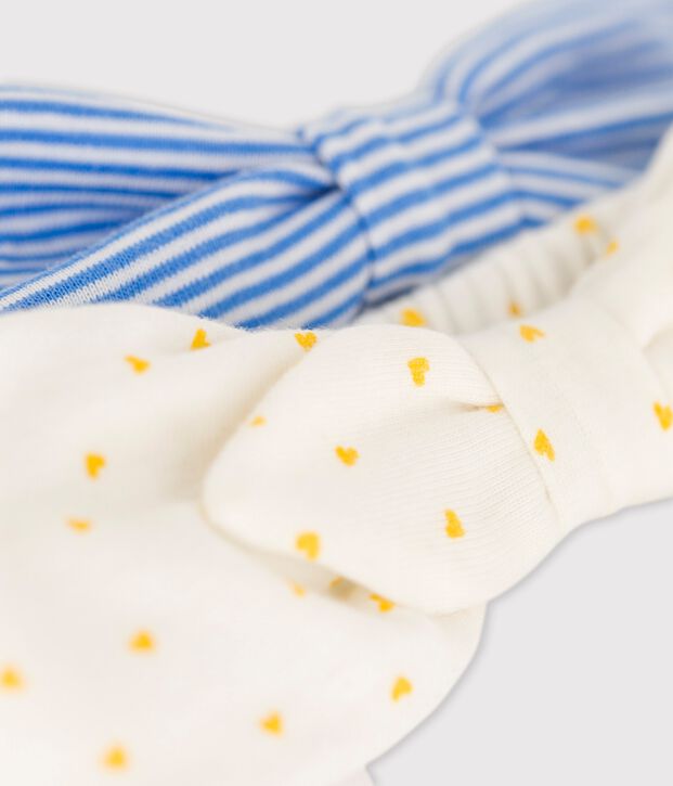 Lot de 2 bandeaux b&eacute;b&eacute; multicouleur