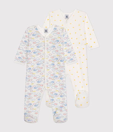 Lot de 2 pyjamas en coton bébé