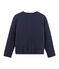 Cardigan en tubique enfant fille bleu SMOKING/jaune OR