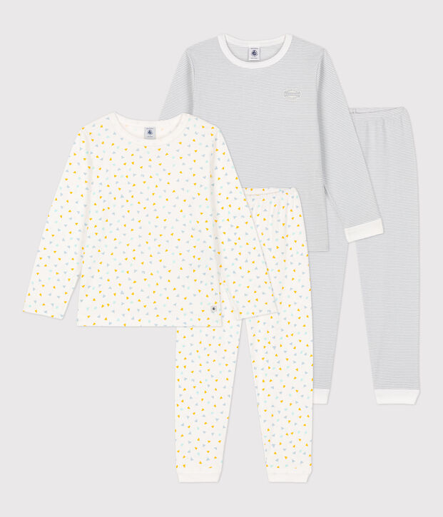 Lot de 2 pyjamas milleraies  petit gar&ccedil;on en coton multicouleur