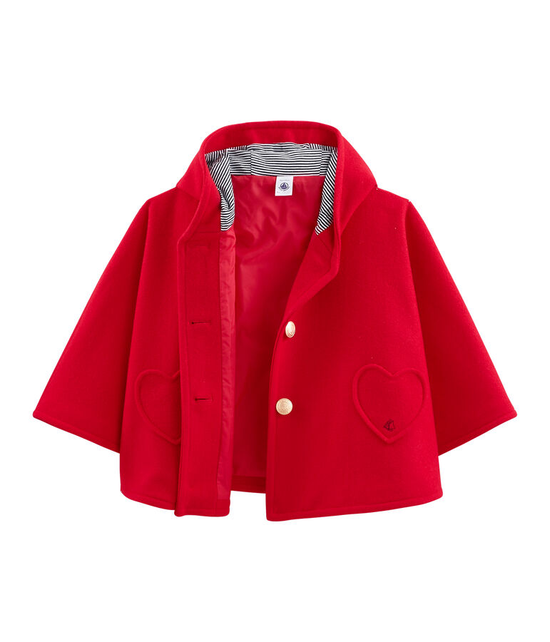 Cape enfant fille rouge