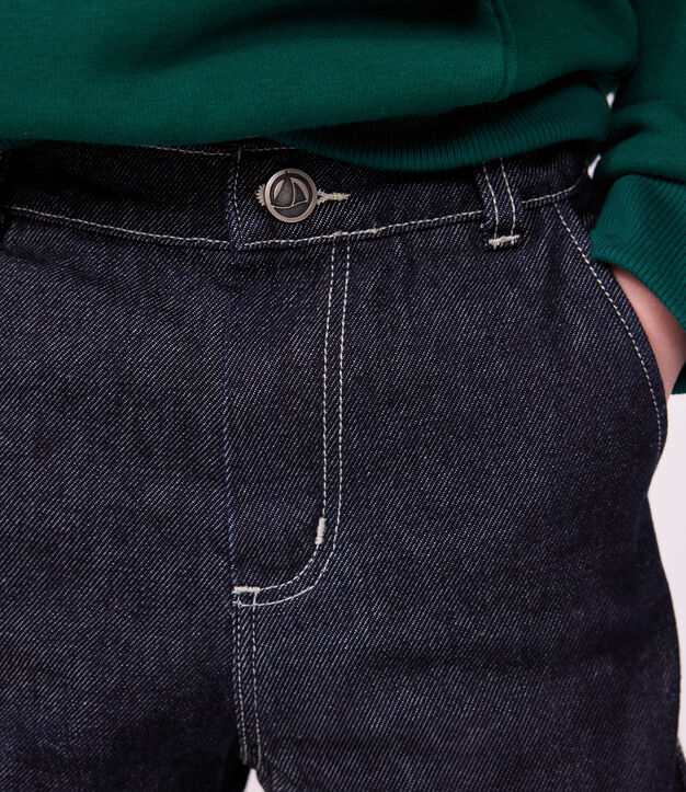 Pantalon carpenter enfant en denim denim