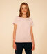 Tee-shirt LE DROIT col rond en coton Femme