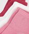 3 paires de chaussettes b&eacute;b&eacute; en coton ajour&eacute;es c&oelig;urs multicouleur