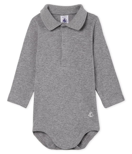 Body Manches Longues Avec Col Polo Bebe Garcon Subway Chine Petit Bateau
