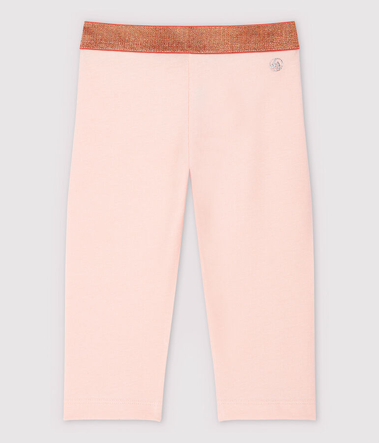 Legging court en jersey lycra enfant fille rose MINOIS