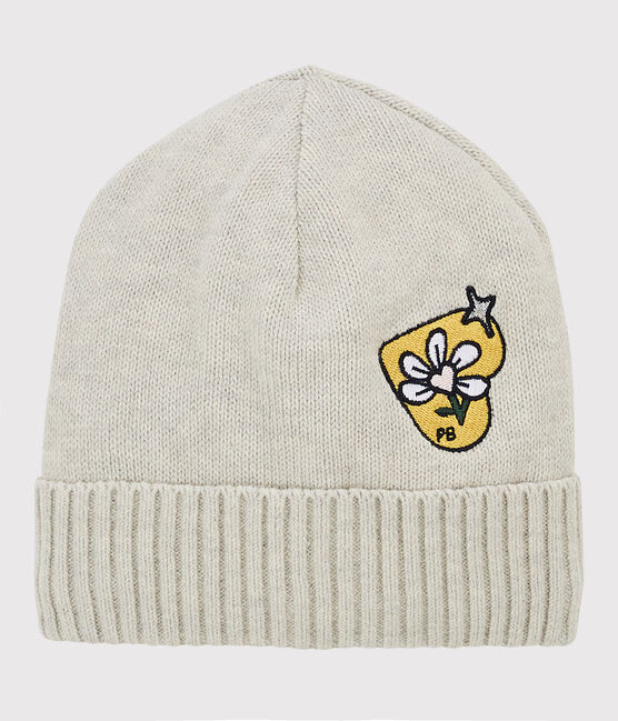 Bonnet enfant fille beige MONTELIMAR CHINE