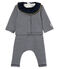 Ensemble 3 pièces rayées bébé fille variante 1