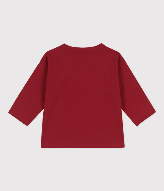 Tee-shirt manches longues bébé en coton STOP