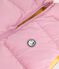 Doudoune sans manches enfant unie rose/jaune