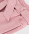 Pantalon enfant en mélange coton et lyocell. rose CHARME