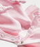 Ensemble béguin et chaussons bébé fille rose VIENNE/blanc ECUME