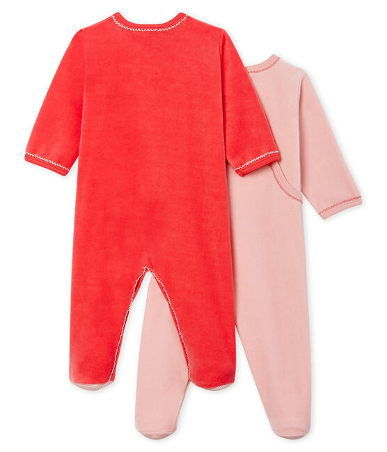 Duo de dors bien bébé en velours variante 1