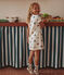 Chemise de nuit en coton motif cœur enfant blanc AVALANCHE/ MULTICO