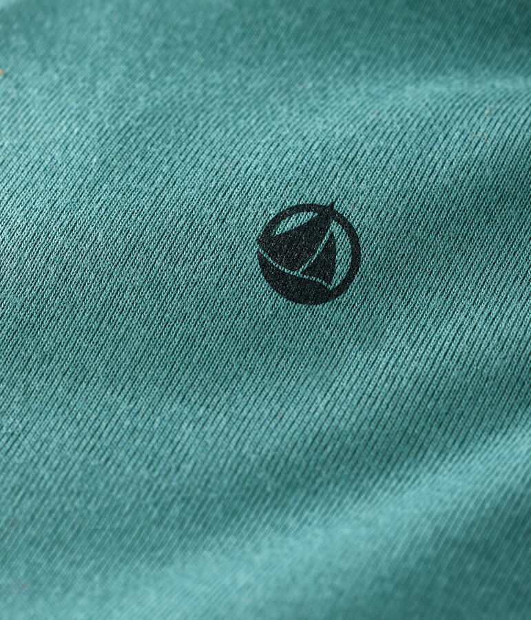 Sweatshirt &agrave; capuche enfant fille / gar&ccedil;on vert BRUT