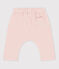 Pantalon bébé en velours en coton rose SALINE