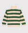 Pull col camionneur en coton enfant garçon vert PALMERAIE/ AVALANCHE