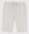 Bermuda en coton enfant garçon gris BELUGA CHINE