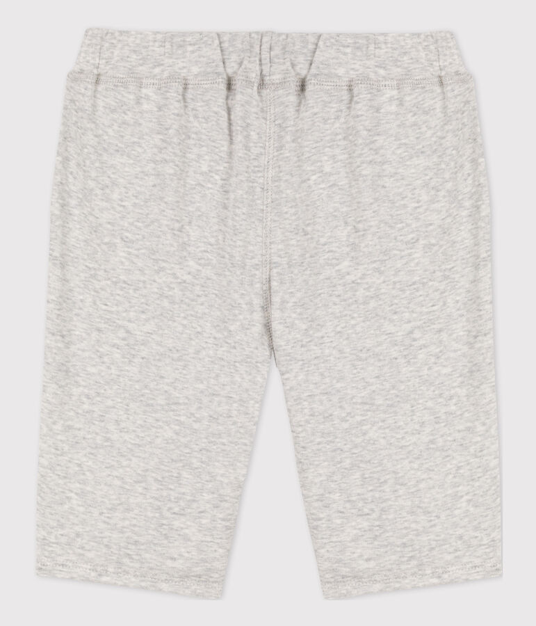 Bermuda en coton enfant gar&ccedil;on gris BELUGA CHINE