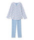 Pyjama fille en tubique réversible