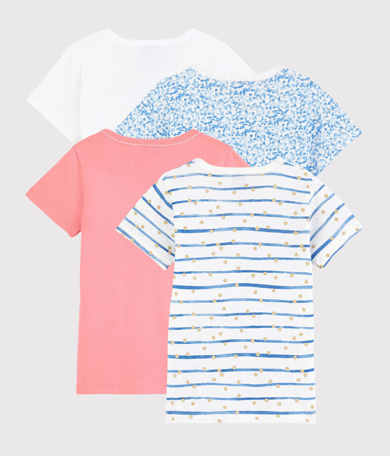 Lot surprise de 4 Tee-shirts manches courtes fille variante 1