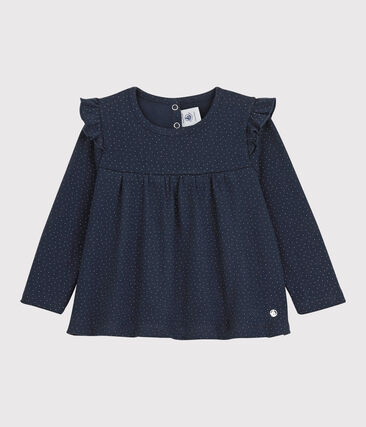 PETIT BATEAU - Blouse en coton bébé.