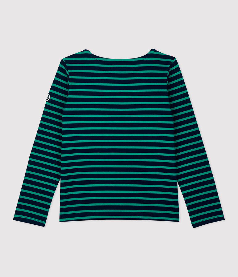 Marini&egrave;re iconique en coton Femme bleu SMOKING/ PIVERT