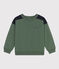 Sweatshirt en molleton enfant garçon vert CROCO