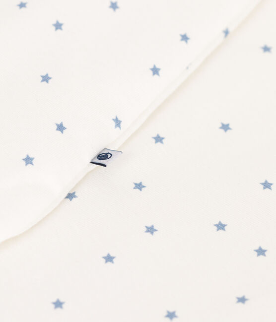 Gigoteuse bébé en coton imprimé TOG 1.5 blanc MARSHMALLOW/bleu ALASKA