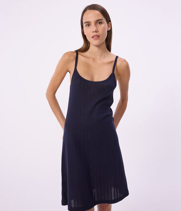 Nuisette femme en coton ajouré