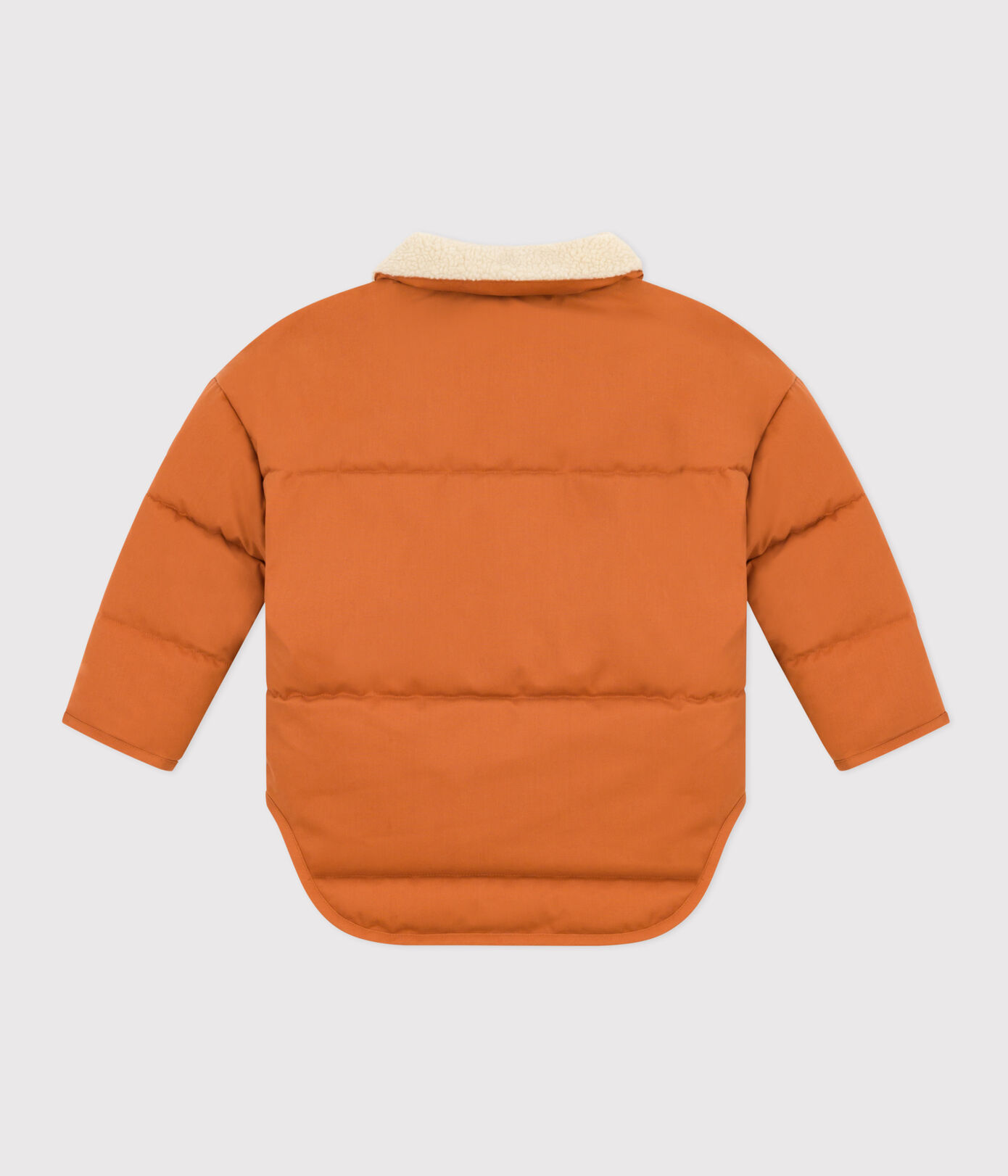 Veste courte doubl?�e en sherpa enfant gar?�on/fille ECUREUIL | Petit Bateau