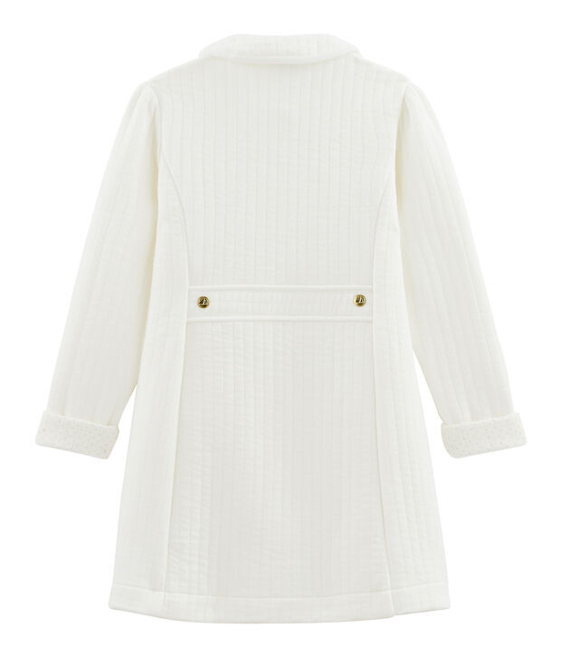Manteau enfant fille blanc