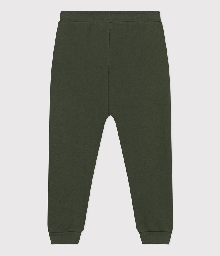 Pantalon de jogging enfant gar&ccedil;on vert