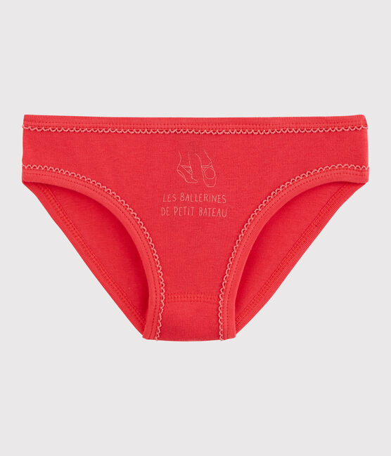 Culotte petite fille en coton GROSEILLER