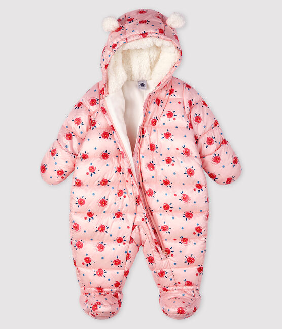 Combipilote bébé fille/garçon rose MINOIS/blanc MULTICO