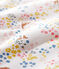 GIGOTEUSE À FLEURS BÉBÉ EN COTON BIOLOGIQUE TOG 2  blanc MARSHMALLOW/blanc MULTICO