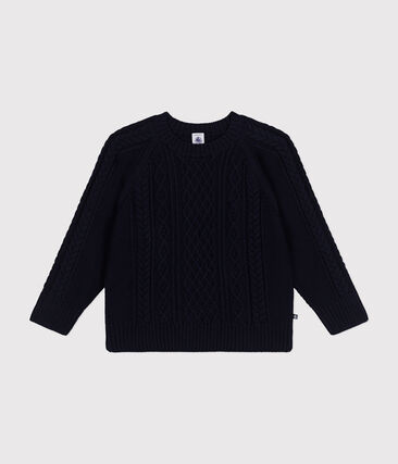 Pull irlandais en coton enfant fille / garçon