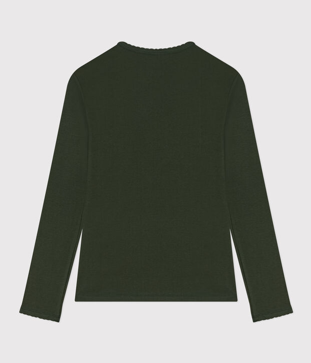 TEE-SHIRT L'ICONIQUE COCOTTE EN COTON FEMME vert