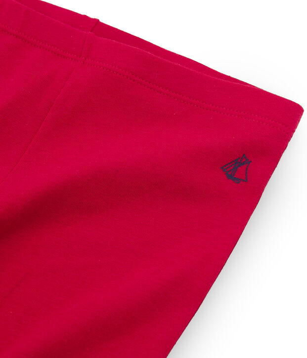 Legging enfant fille rouge