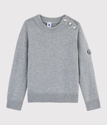 PETIT BATEAU - Pull en laine et coton enfant