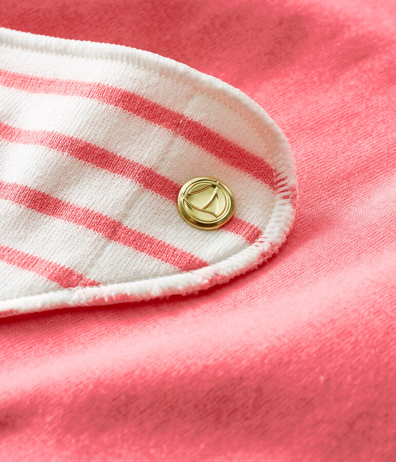 Lot de 2 bandanas-bavoirs b&eacute;b&eacute; fille variante 1